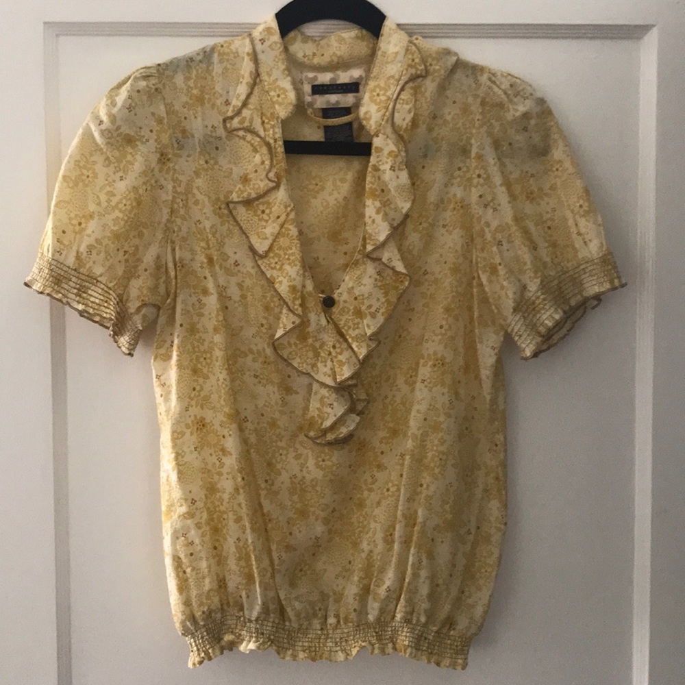 Sanctuary Clothing ruffled blouse